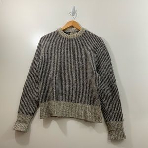 L.L. Bean Textured Crew Neck Sweater